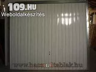 Kézi működtetésű garázskapu, 250x200 cm