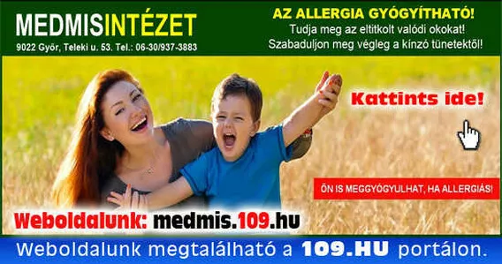 Allergia gyógyítás Győr Medmis Intézet
